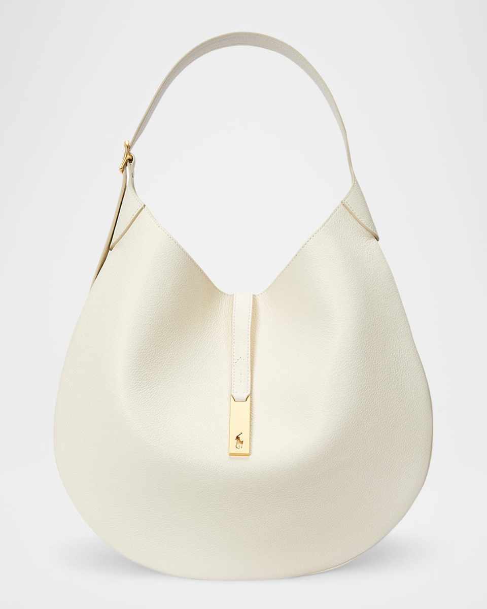 Polo ID Medium Leather Shoulder Bag